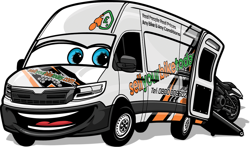 Van Character-White Decal