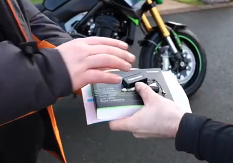 motorbike handover