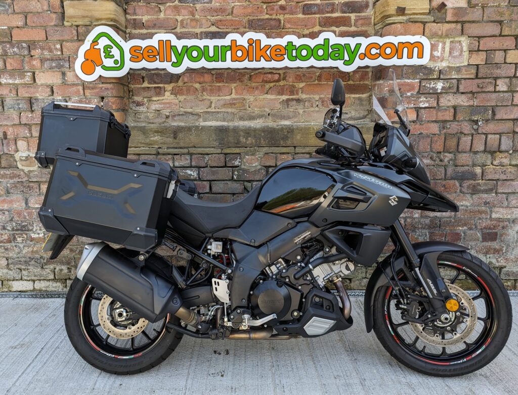 SUZUKI V STROM SPORT ADVENTURE TOURER BOUGHT IN LONDON