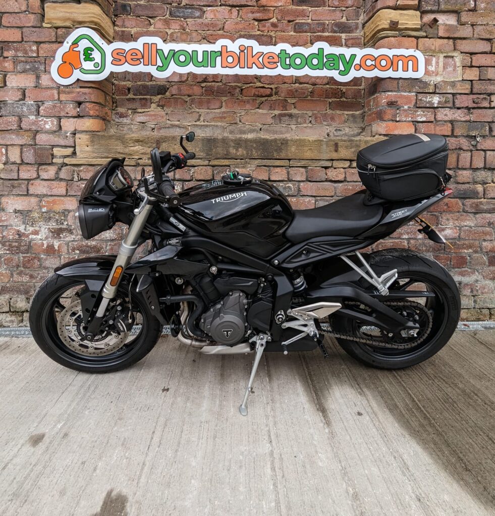 TRIUMPH STREET TRIPLE BOUGHT IN CHESTERFIELD