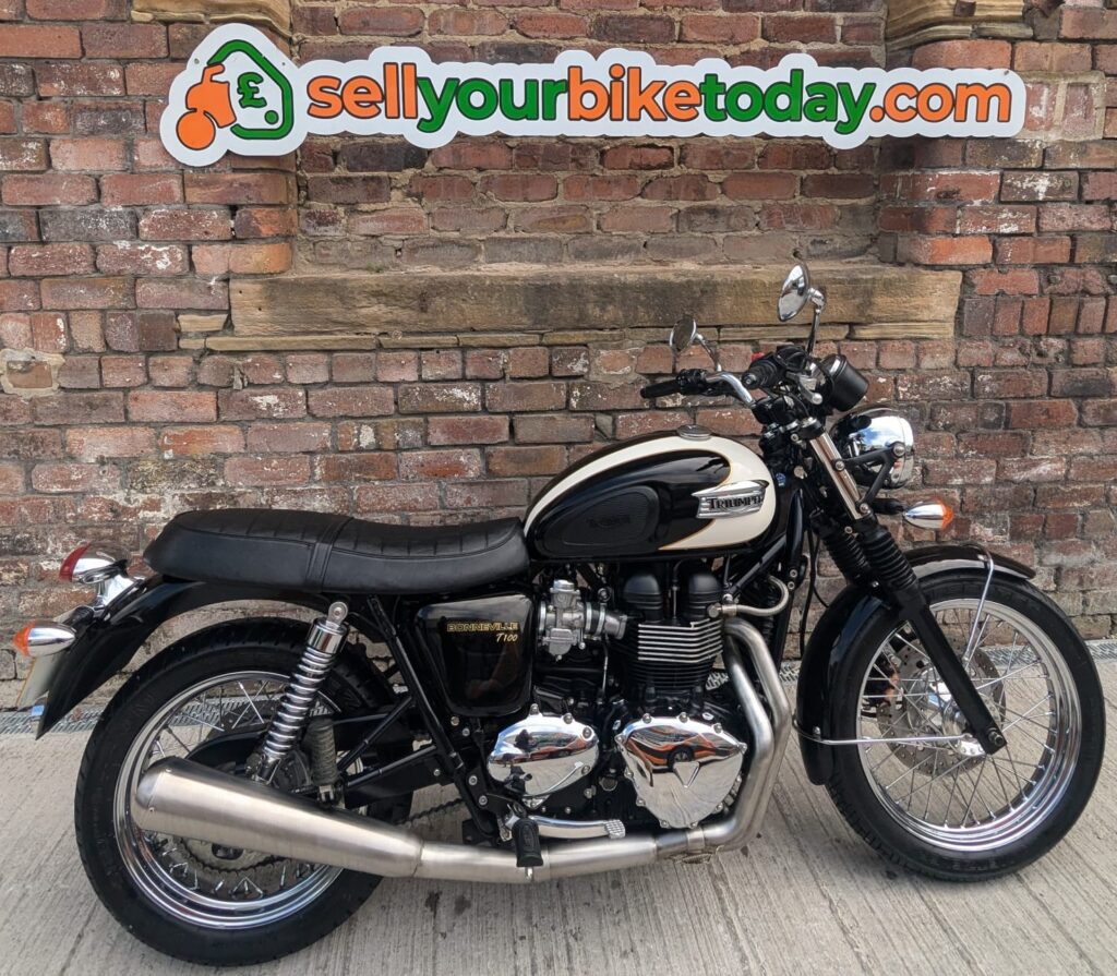 Triumph T100 Bonneville bought from my home address with no charges