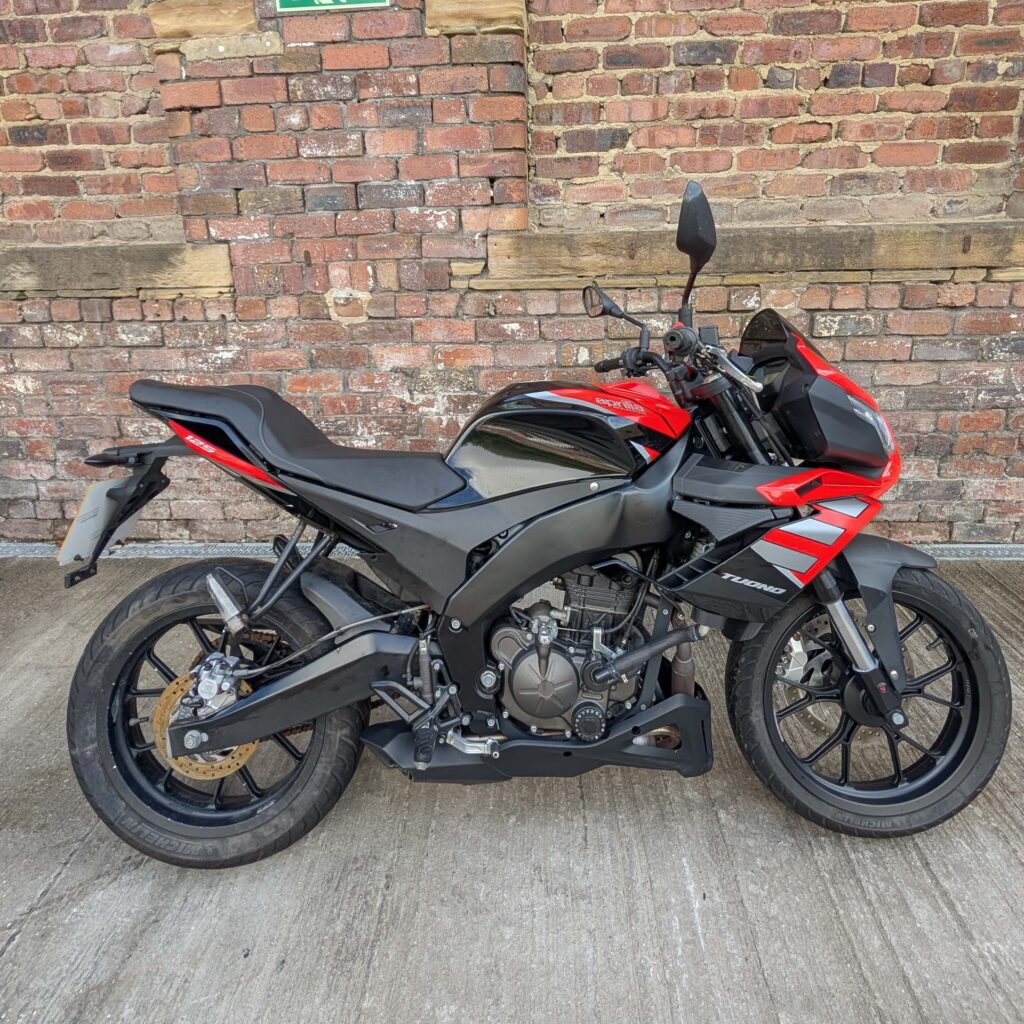 Sell your Bike today offer a free online valuation, Aprilia Tuono 125 purchased from Rhyl