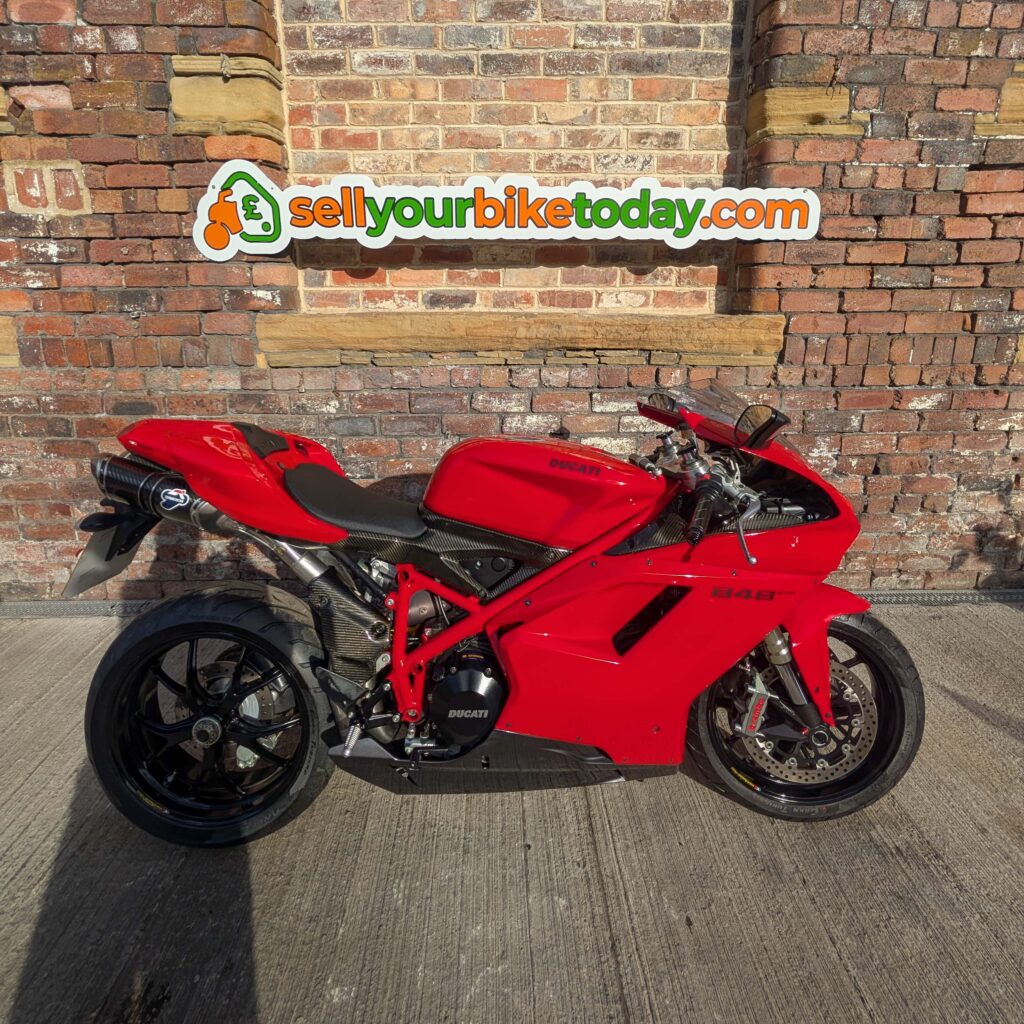 Here at sell your bike today, We purchase all different types of motorcycles and special edition's. Ducati 848, purchased from Colchester
