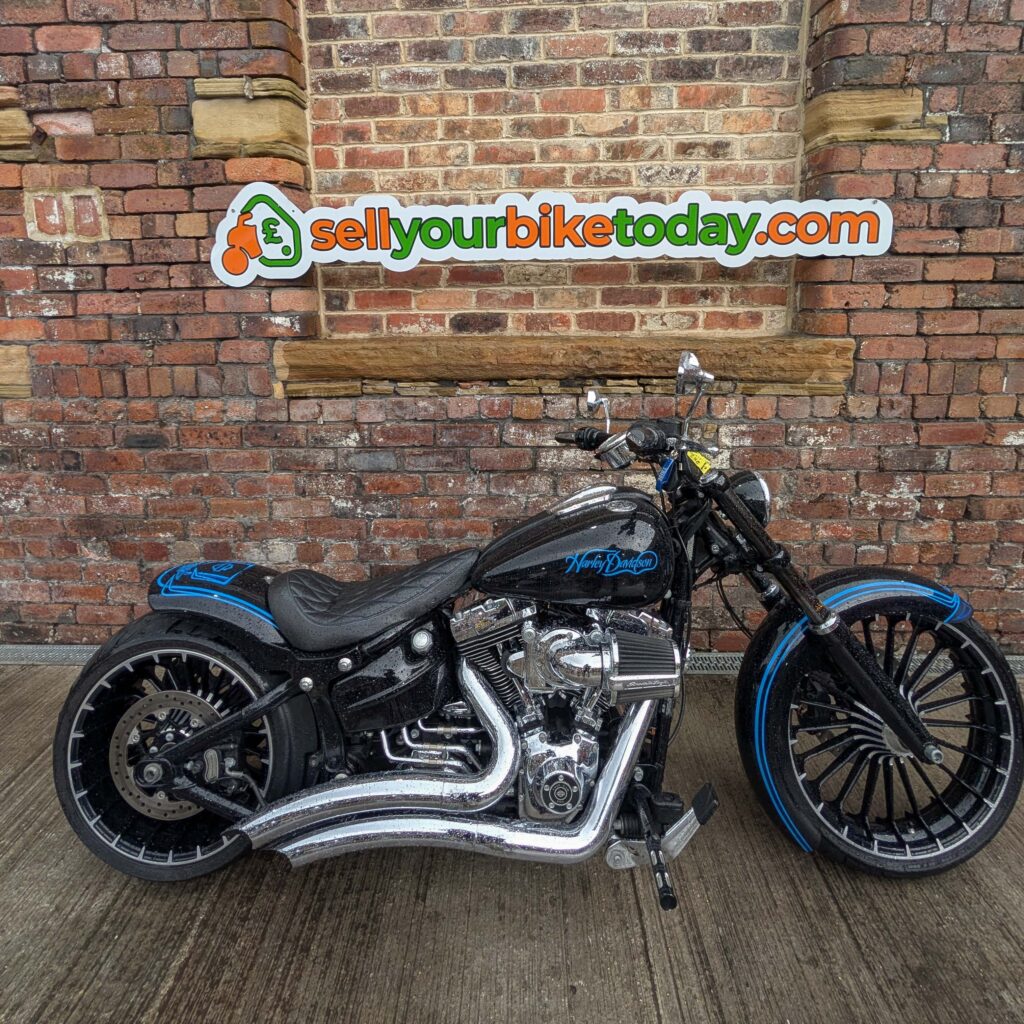 Sell my Harley Davidson Breakout from your home address with a free 24 hours collection. Harley Davidson Breakout purchased from Amble