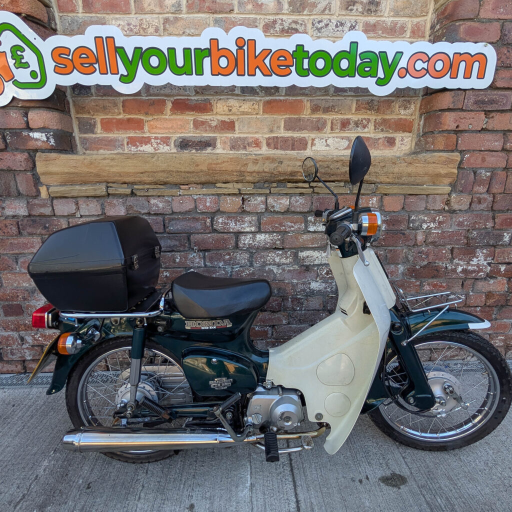 Sell your Bike today offer a free online valuation, Honda 90DX Super Cub purchased from Mablethorpe