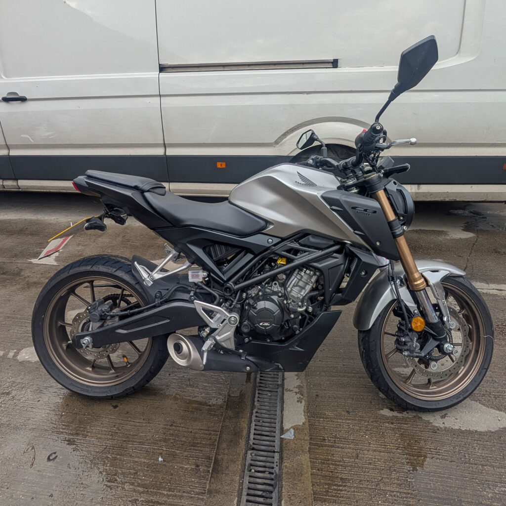 Here at sell your bike today, We purchase all different types of motorcycles and special edition's. Honda CB125R, purchased from Soham