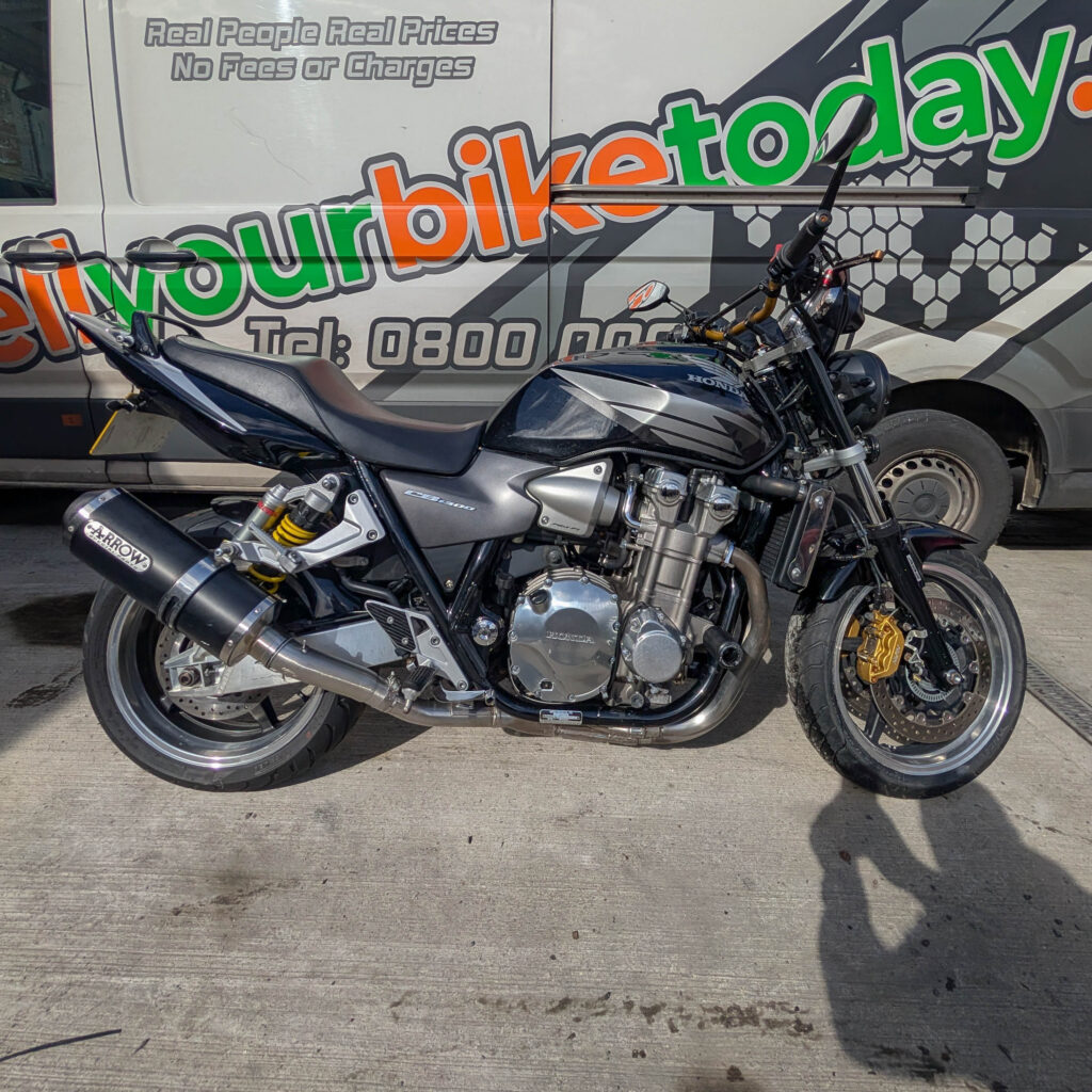Here at sell your bike today, We purchase all different types of motorcycles and special edition's. Honda CB1300, purchased from Hereford