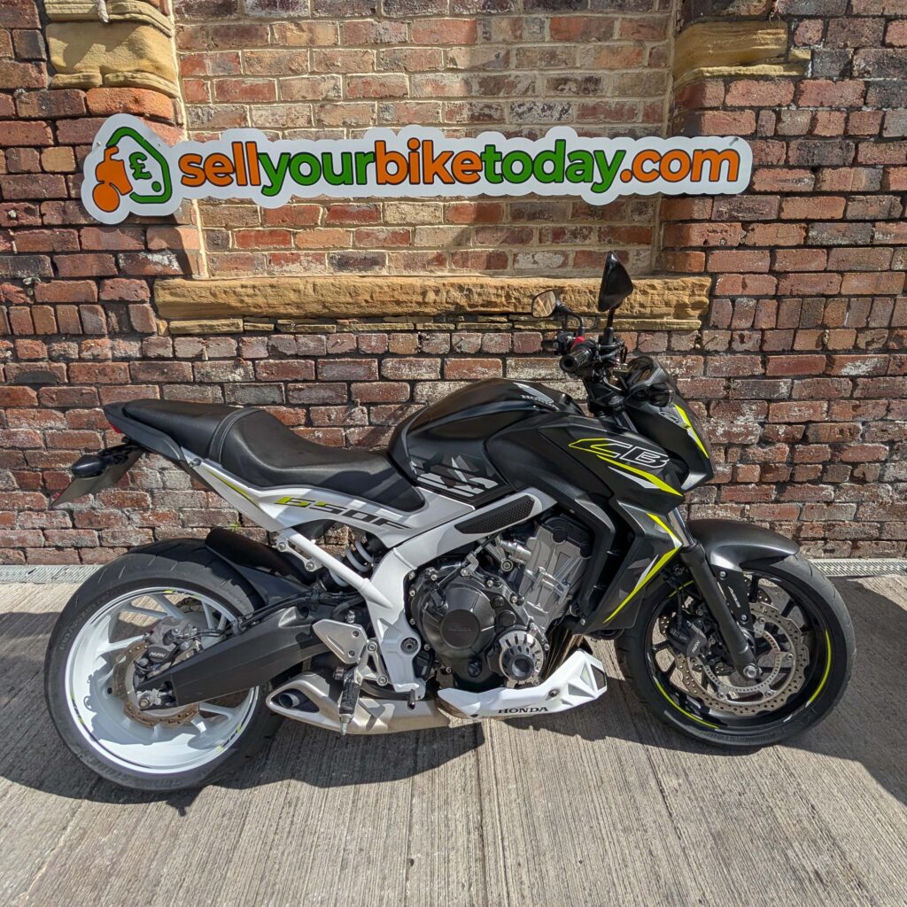 Sell your Bike today offer a free online valuation, Honda CB650F purchased from Fakenham