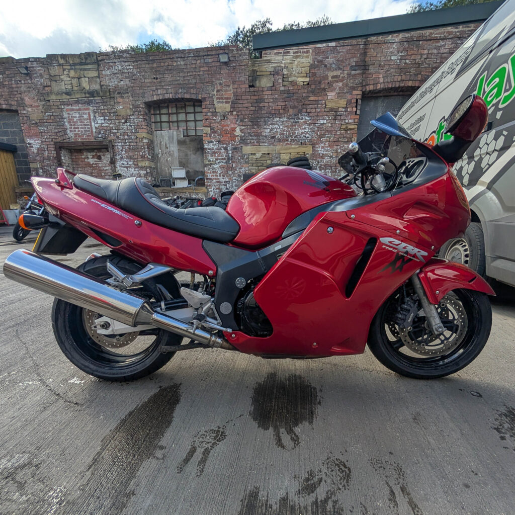 Here at sell your bike today, We purchase all different types of motorcycles and special edition's. Honda CBR1100, purchased from Yaxley