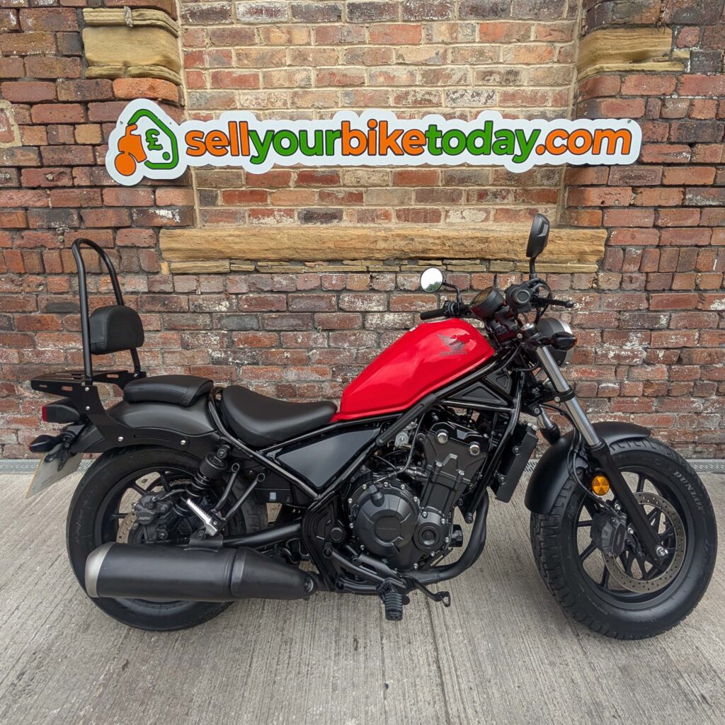 Sell your Bike today offer a free online valuation, Honda CMX Rebel purchased from Leicester