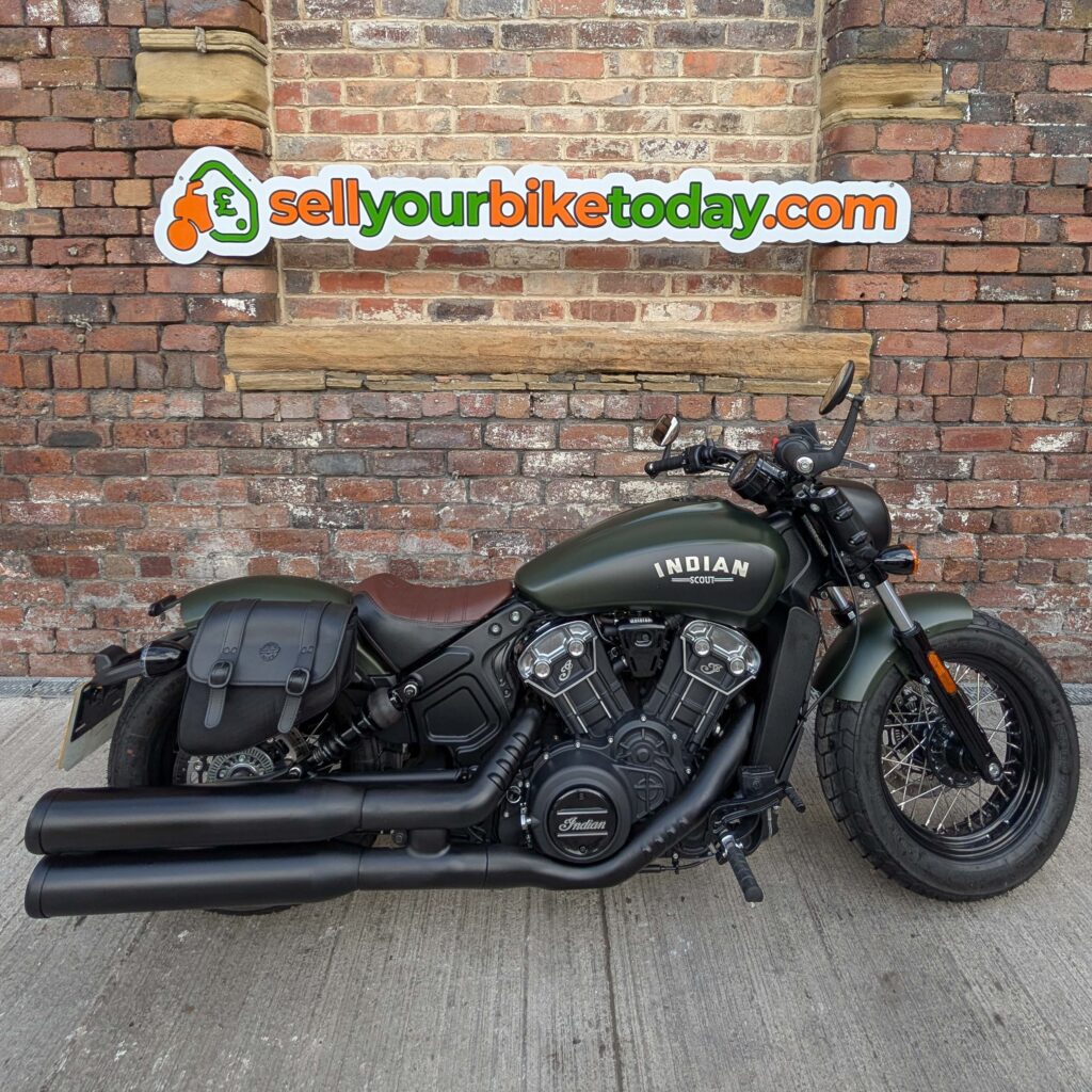 Here at sell your bike today, We purchase all different types of motorcycles and special edition's. Indian Scout Bobber 1200, purchased from Grimsby