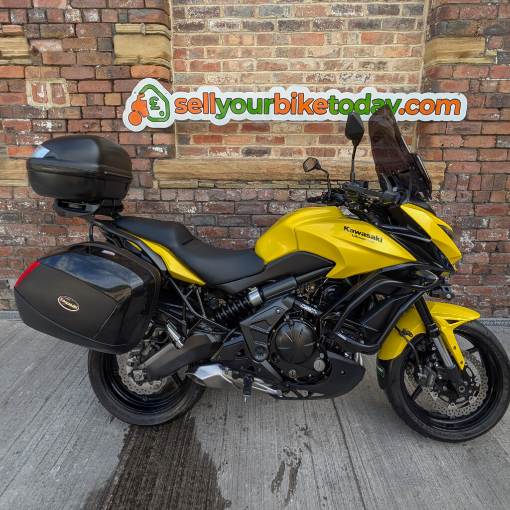 Here at sell your bike today, We purchase all different types of motorcycles and special edition's. Kawasaki Versys 650, purchased from Rugby