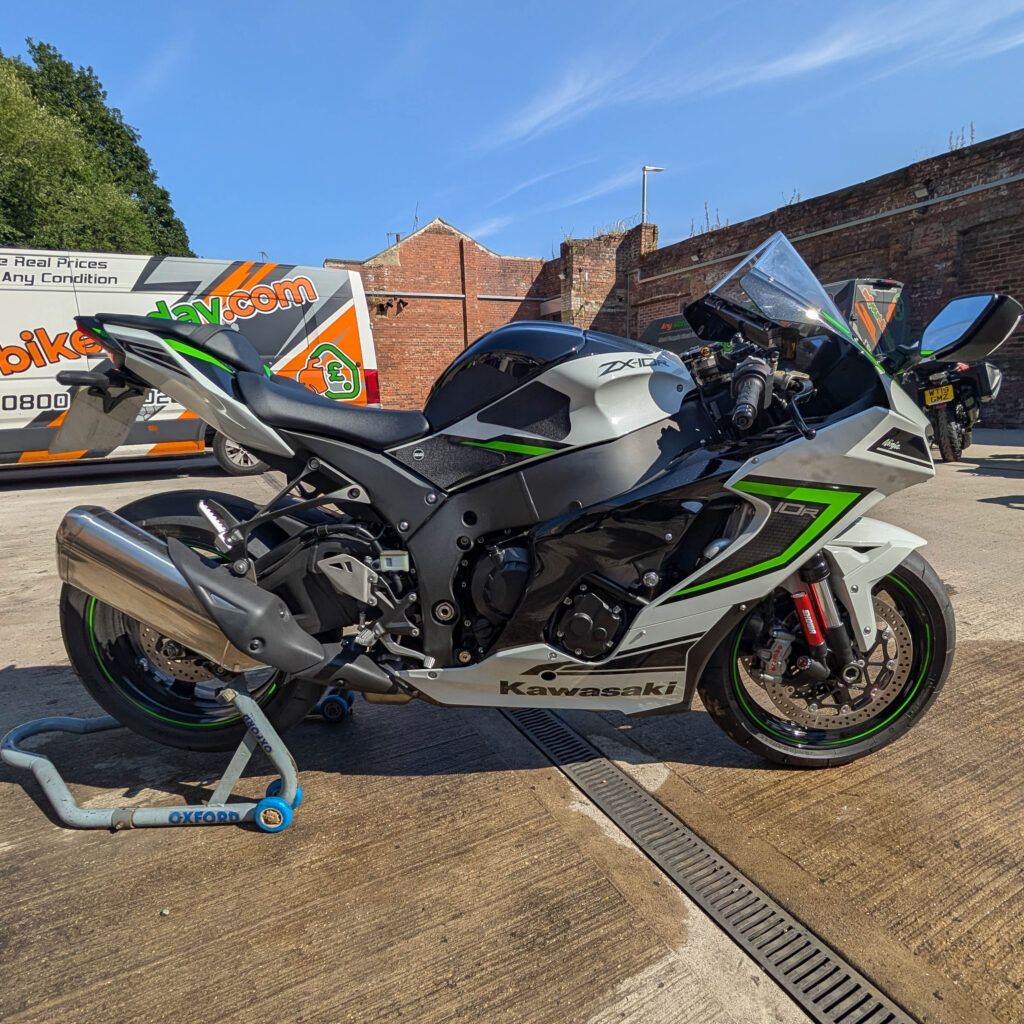 Here at sell your bike today, We purchase all different types of motorcycles and special edition's. Kawasaki ZX-10R, purchased from Newmarket