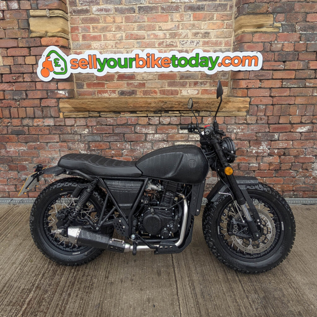 Sellyourbiketoday will collect from the comfort of your home address. Our Drivers turn up with fully sign written vans and uniform, ensuring you a peaceful sale, knowing who is coming to purchase you bike. Mutt 125 purchased from Ripon