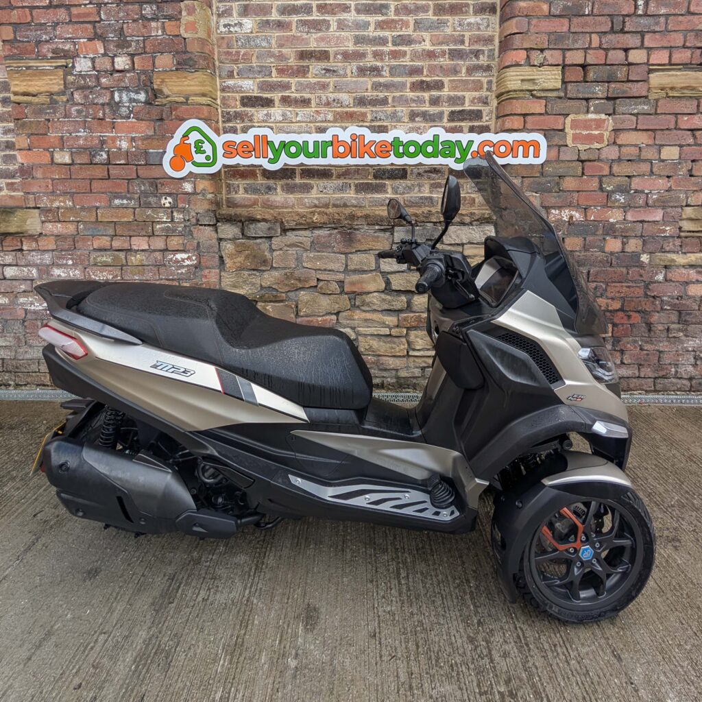 Here at sell your bike today, We purchase all different types of motorcycles and special edition's. Piaggio MP3, purchased from Holt