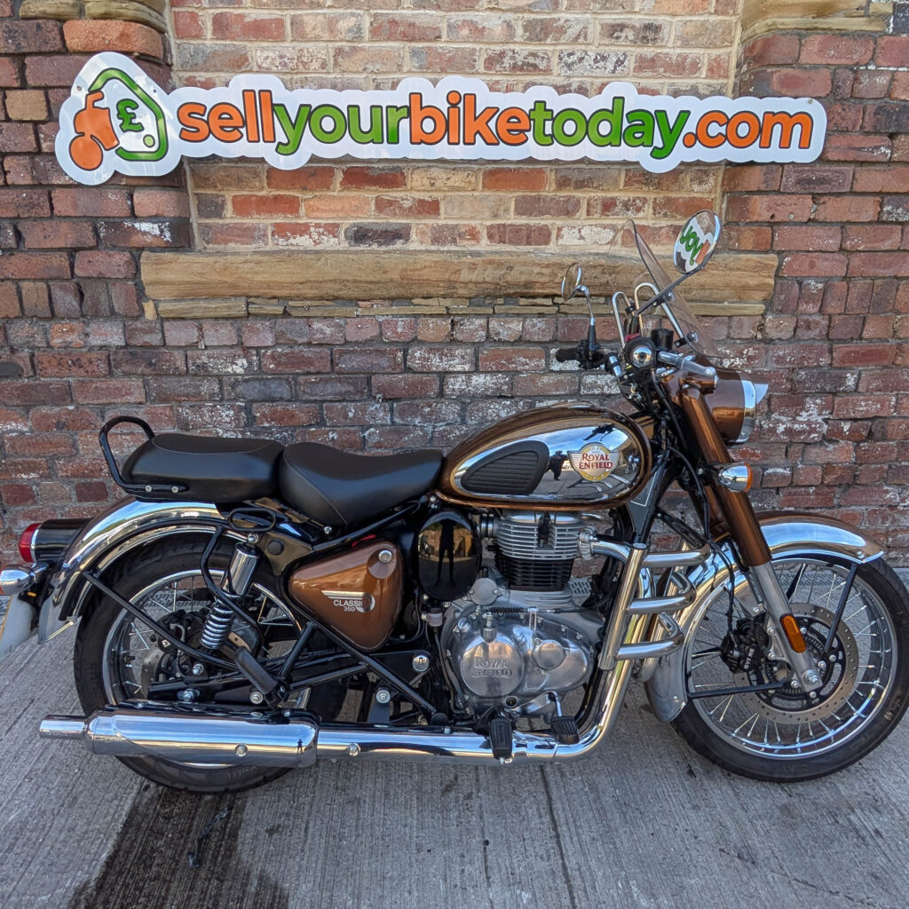 Sell your Royal Enfield Classic 350 from your driveway at a time that suits you. Royal Enfield Classic 350 purchased from Malton 