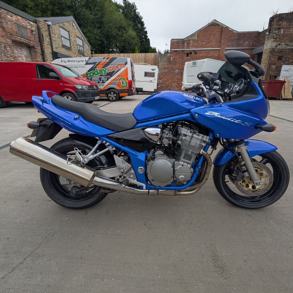 Sell your Suzuki Bandit S with a instant free payment upon collection, Suzuki Bandit S purchased from Hexham 