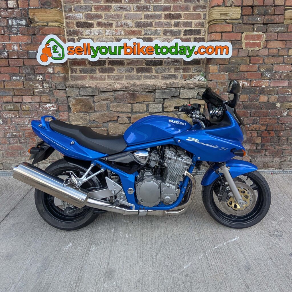 Sell your Bike today offer a free online valuation, Suzuki Bandit S purchased from Leek