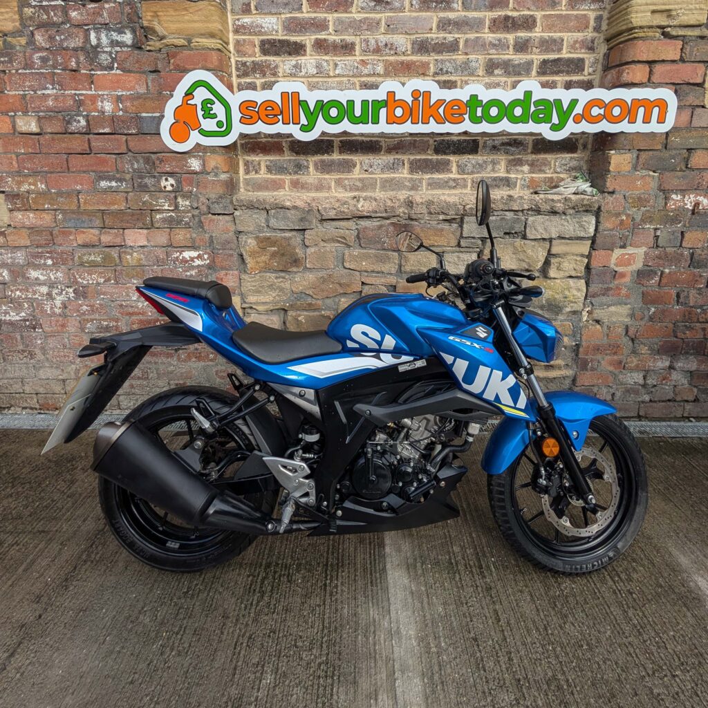 Sellyourbiketoday will collect from the comfort of your home address. Our Drivers turn up with fully sign written vans and uniform, ensuring you a peaceful sale, knowing who is coming to purchase you bike. Suzuki GSX-S 125 purchased from Milton Keynes