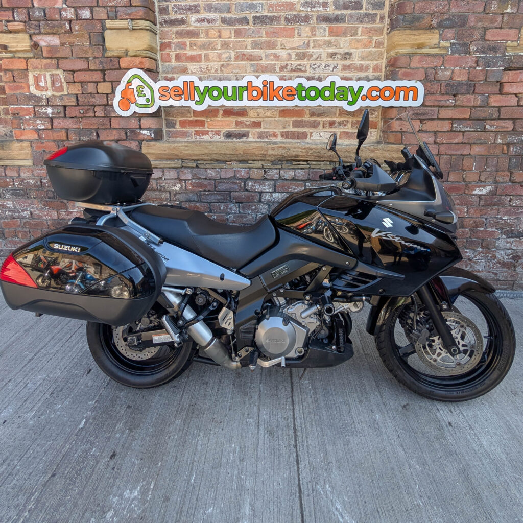 Sellyourbiketoday will collect from the comfort of your home address. Our Drivers turn up with fully sign written vans and uniform, ensuring you a peaceful sale, knowing who is coming to purchase you bike. Suzuki VStrom 1000 purchased from Harrogate