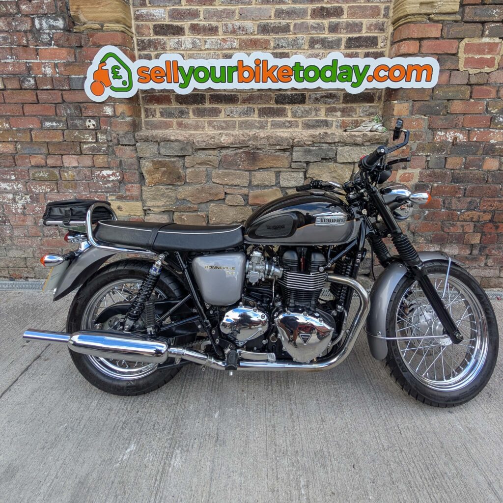 Here at sell your bike today, We purchase all different types of motorcycles and special edition's. Triumph Bonneville T100, purchased from Daventry