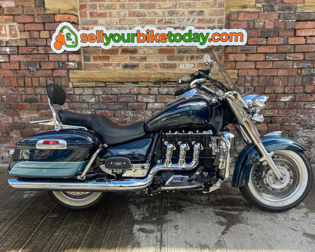 Sellyourbiketoday will collect from the comfort of your home address. Our Drivers turn up with fully sign written vans and uniform, ensuring you a peaceful sale, knowing who is coming to purchase you bike. Triumph Rocket III purchased from Windemere