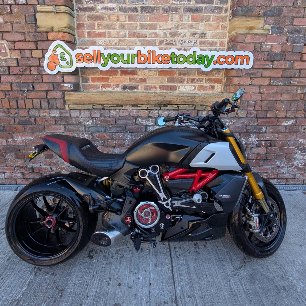 Sell your Ducati Diavel 1260 S today with a free 24 hour collection, Ducati Diavel 1260 S purchased from Silsden
