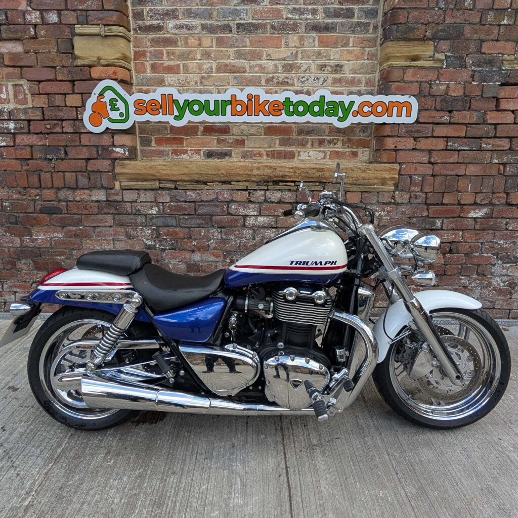 Here at sell your bike today, We purchase all different types of motorcycles and special edition's. Triumph Thunderbird 1600, purchased from York 