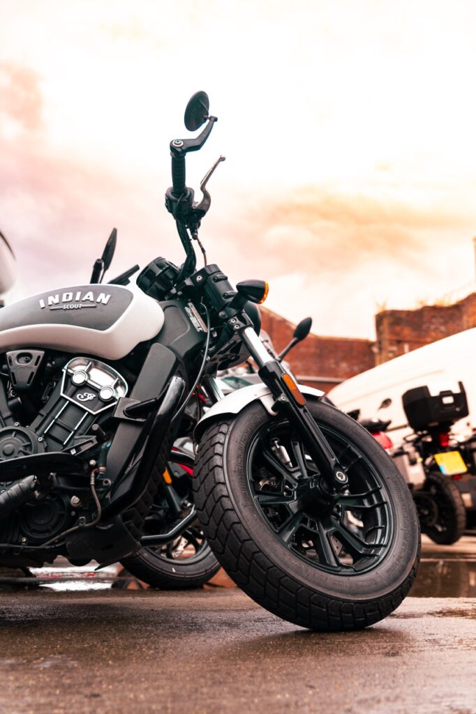 Cruiser motorbike Indian Scout