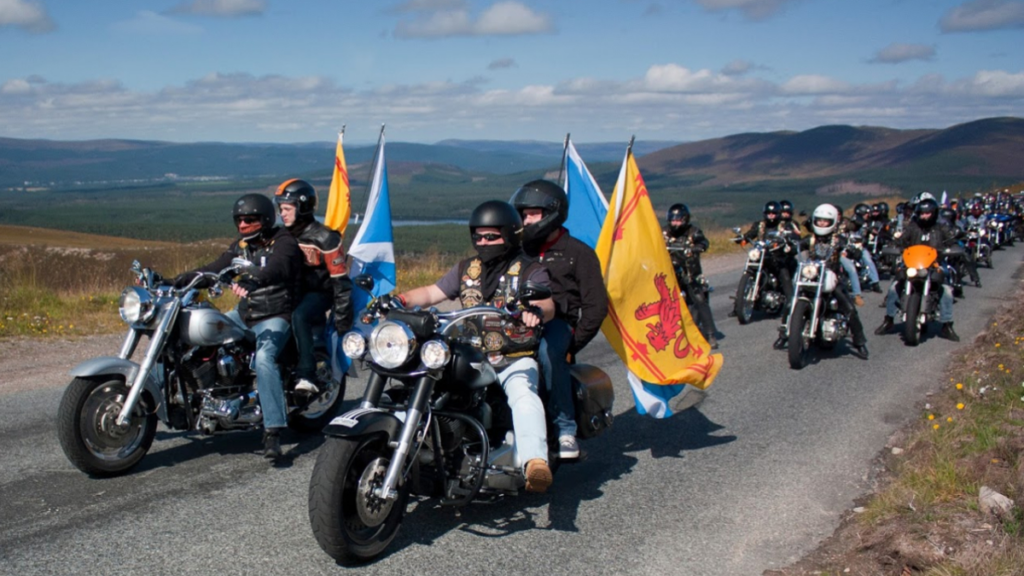 Thunder in the Glens Dundee motorbike rally sellyourbiketoday.com