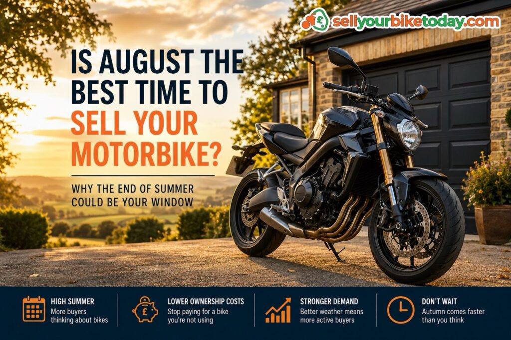 August best time to sell motorbike